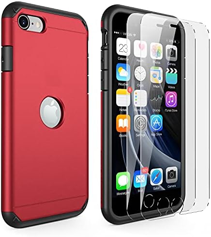 ImpactStrong kompatibilan s kućištem iPhone SE 2020, iPhone SE 2022 CASE/iPhone SE 3 Case 2022Slim teška zaštita s dvostrukim slojem