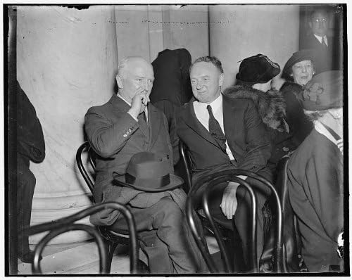 PovijesneFindings Foto: Slušanje, Joseph P Tumulty, Harry Flood Byrd, sjedala, stolice, Washington DC, 1937