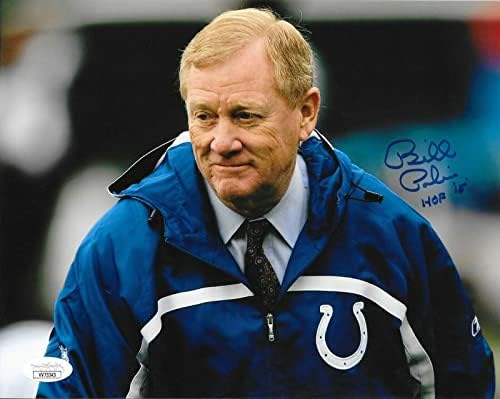 Bill Polian potpisao Indianapolis Colts 8x10 Fotografije s HOF natpisima JSA - Autografirane NFL fotografije