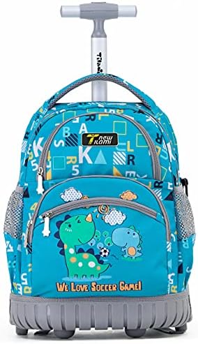 Novi ruksak Tilami kotrljanja za djecu, 16 centimetara Slatki ruksak na kotačima za učenike Školsko putovanje Veliki svemir Laptop