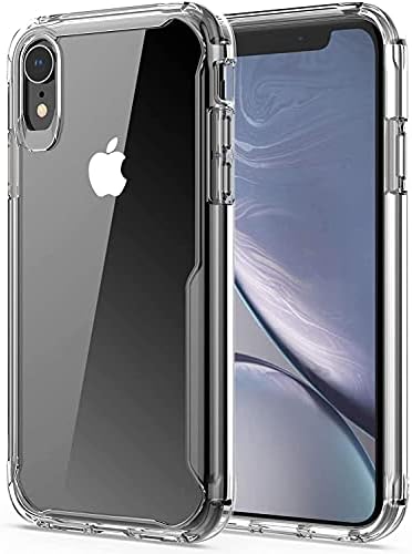 Effenx Crystal Clear iPhone XR futrola, neobuzdani zaštitni šok, kućište za zaštitu telefona, tanak tanki poklopac odbojnika TPU [mekani