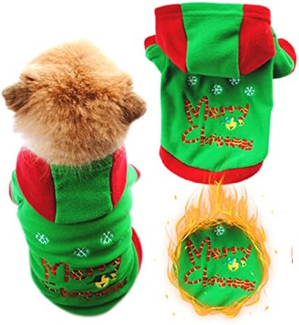 Odjeća za kućne ljubimce za mačke za djevojčicu božićni džemper odmor štene kostimijski džemper topli pseća odjeća voćnjak mali džemper
