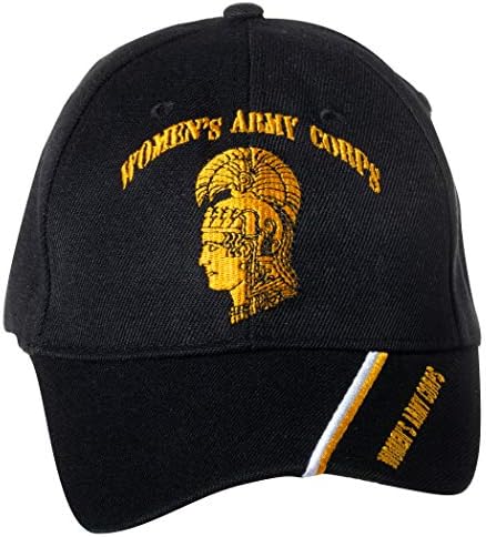 Sjedinjene Države Vojna ženska vojska Corps WAC Black Podesiva kapica za bejzbol