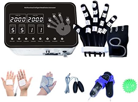 Rukavice za rehabilitaciju prstiju Hemiplegia, Nadograđeni ortotika za rehabilitaciju samo-treninga s 10 funkcija treninga, rukavice
