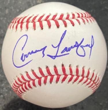 Carney Lansford Autografirani bejzbol - Autografirani bejzbols
