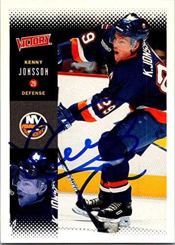Skladište autografa 654047 Kenny Jonsson Hockey Card - New York Islanders, FT - 2000 Pobjeda gornje palube br.145