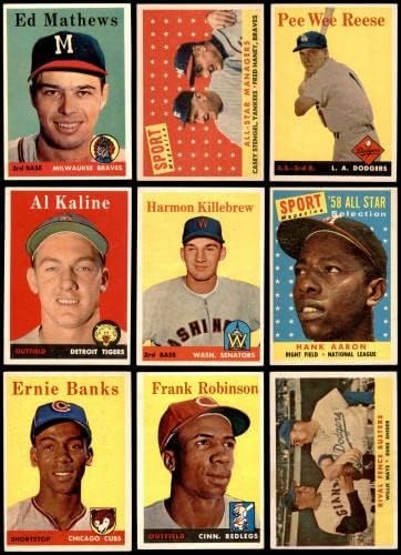 1958. Topps Baseball Kompletni set 6 - EX/MT - Kompletni setovi bejzbola