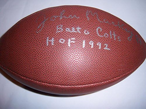 John Mackey Baltimore Colts, HOF JSA/CoA potpisao nogomet - nogomet s autogramima
