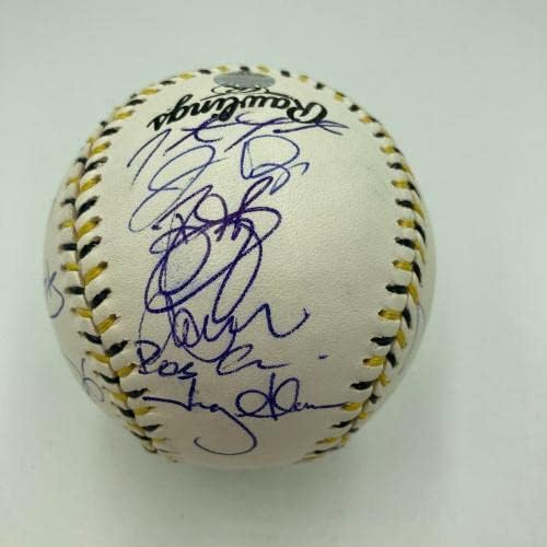 2006 All Star Game Team potpisao je bejzbol Ichiro Suzuki Roy Halladay MLB Autentično - Autografirani bejzbol