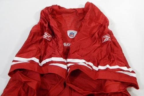 2010. San Francisco 49ers prazna igra izdala Red Jersey Reebok XXL DP24154 - Nepotpisana NFL igra korištena dresova