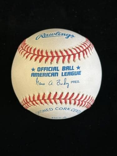 Mariano Rivera Ny Yankees Hofer potpisao je službeni bejzbol Al Budig w/hologram - Autografirani bejzbol