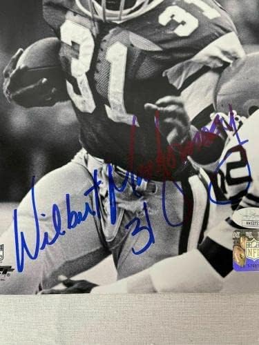 Wilbert Montgomery potpisao autograpd Philadelphia Eagles 8x10 Photo JSAHH53732 - Autografirane NFL fotografije
