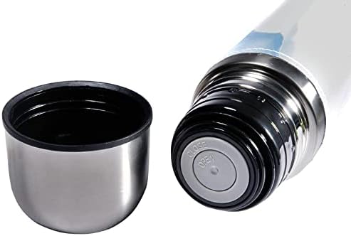 sdfsdfsd 17 oz vakuum izolirana boca od nehrđajućeg čelika Sportska boca kave za kavu tikvica omotana kože omotana BPA besplatno, elegantna