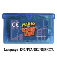 ROMGAME 32 -bitna ručna konzola za video igranje za video igranje Mariod serija EU verzija Mari vs. Donkey Kong