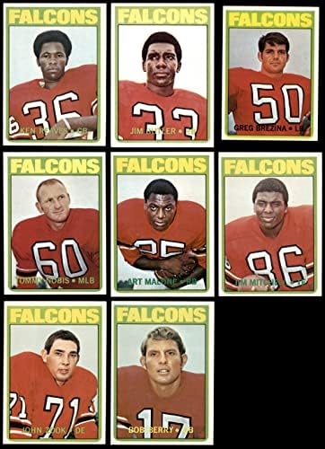 1972. Topps Atlanta Falcons Team Set Atlanta Falcons NM+ Falcons