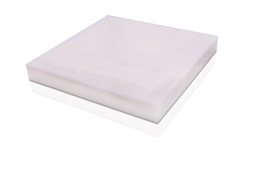 Acetalni kopolimer plastični list 1 5/8 x 8 x 8 - bijela boja