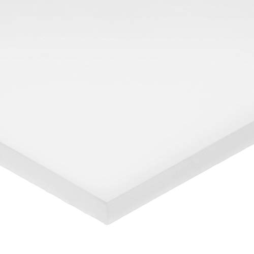 USA brtvljenje Bulk-PS-AC-1210 Bijeli acetalni plastični list, 1-1/2 visina, 36 širina, 36 duljina