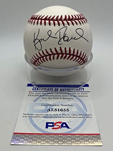 Karl Ravech ESPN novinar potpisao službeni autogram MLB bejzbol PSA DNA - Autografirani bejzbols