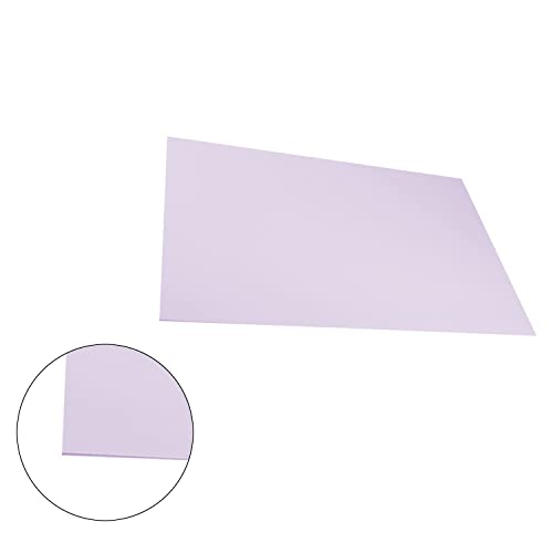 Othmro 3PCS Prošireni PVC list 15.75 *23.6 Bijela kruta PVC ploča za ispis, debljina lagana lagana pjenasti ploča od pjene od 3/25