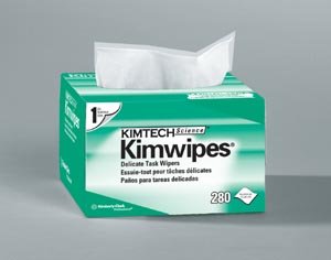 Kimberly-Clark 34155 Kimtech Science Kimwipes Delikatni brisač za jednokratnu upotrebu, 8-25/64 Duljina x 4-25/64 Širina, bijela bijela